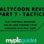 GoalTycoon Review Part 7 of 9 - Tactics